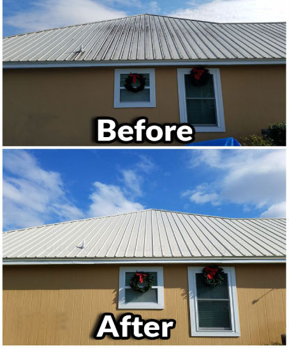metal roof cleaning jacksonville florida